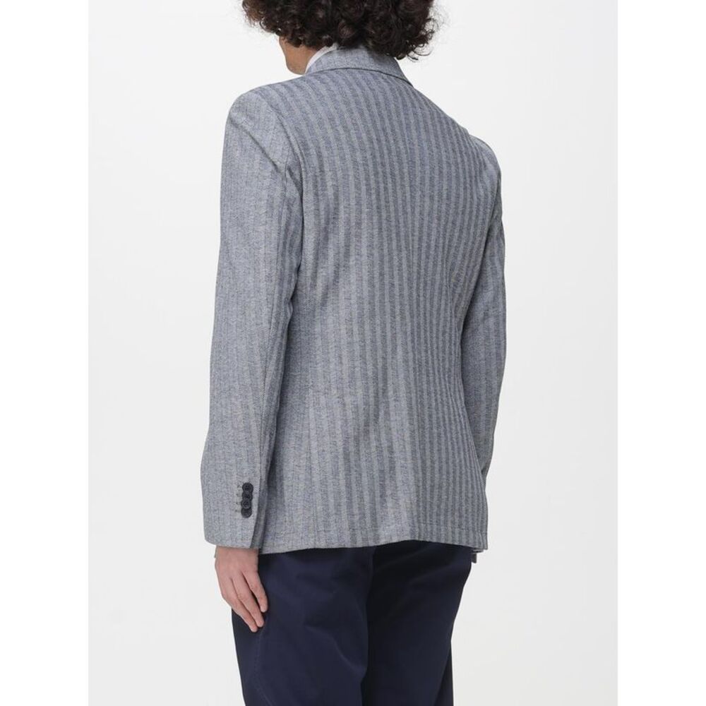 Manuel Ritz Jacket Men Blue - Picture 2 of 4